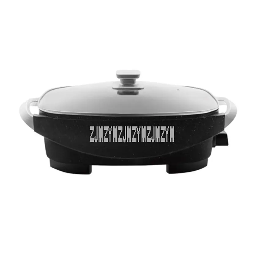Electric Hot Pot Electric Grill Multi-function Barbecue Household Plug-in   Smokeless Barbecue Pot Grilled Fish Stove 220V 1800W