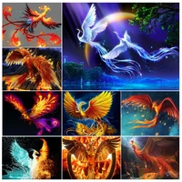 diamond painting embroidery the mythical beast phoenix art diy 5d full drill cross stitch kit rhinestone picture home decor gift