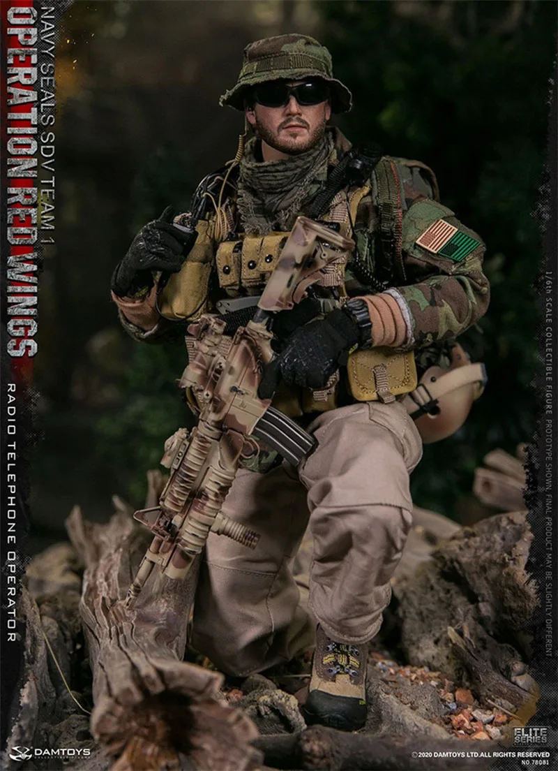 DAMTOYS DAM 78081 1/6 NAVY SEALS Радиофонный оператор Полный набор 12 дюймов Фигурка мужского