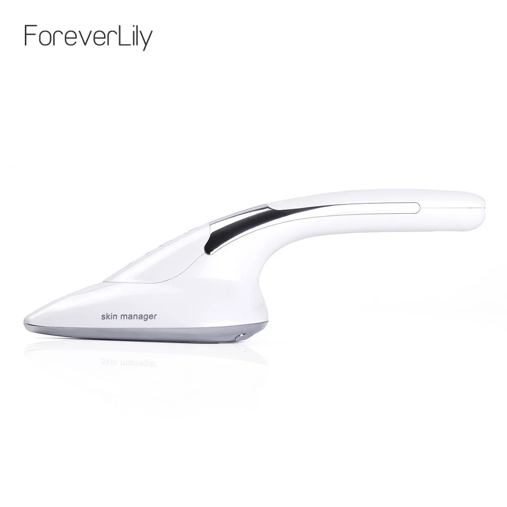 Foreverlily, железный микротоковый Массажер для кожи лица, шеи, тела, массажер против морщин, v-образная линия, для лица, подтяжка глаз, машина для подтяжки кожи