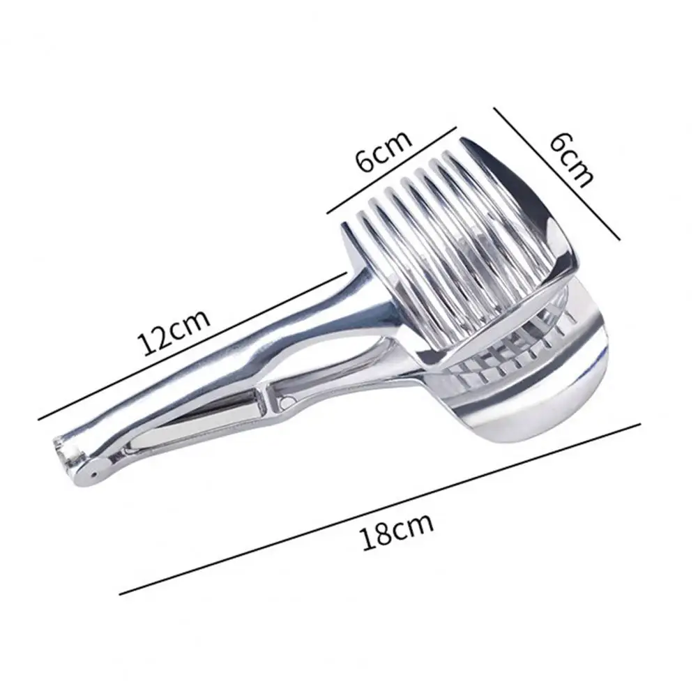 

Handheld Kitchenwares Tomato Slicer Bread Clip Fruit and Vegetable Cut Potato Apple Creative Gadget Kitchen Accessories