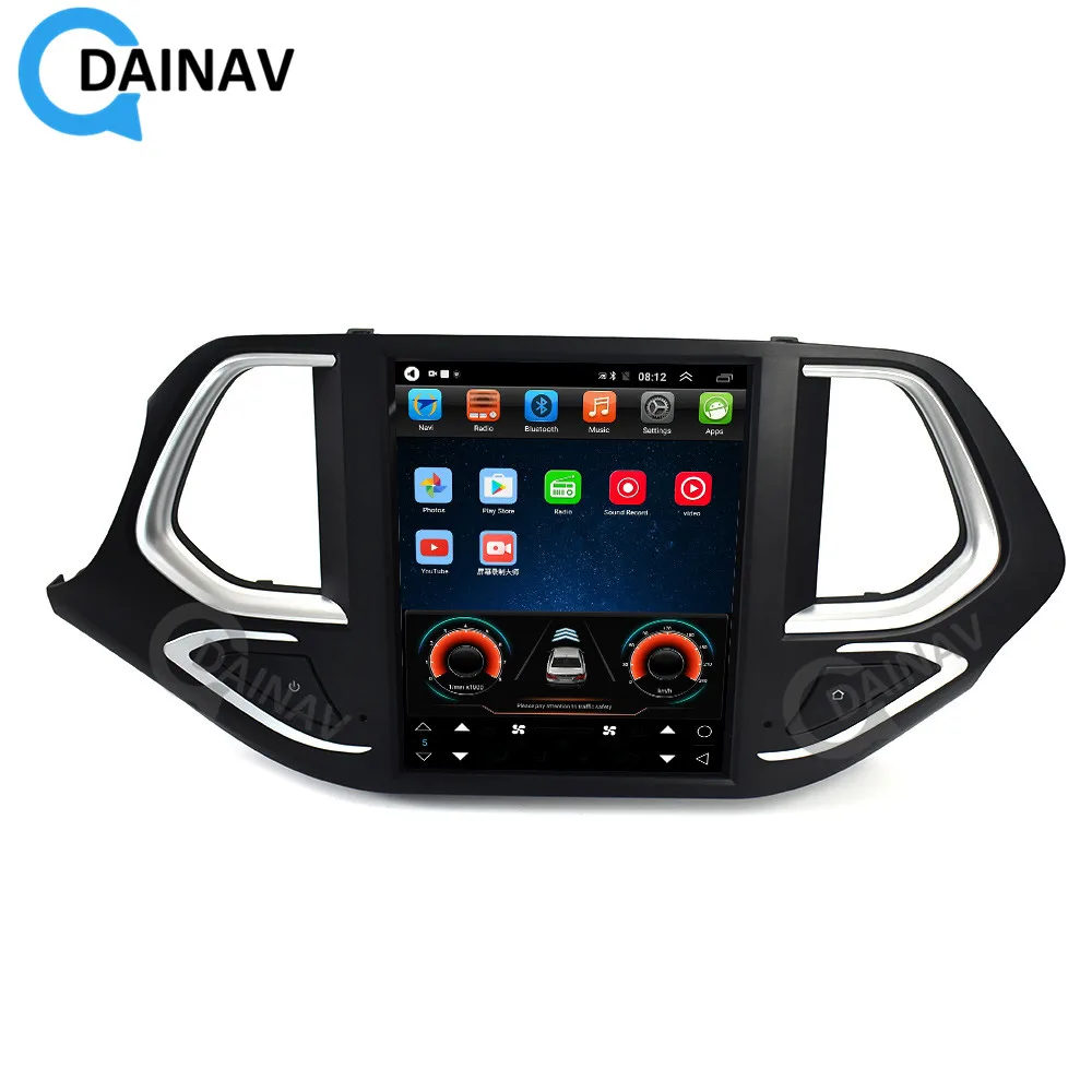 Автомобильный мультимедийный плеер с вертикальным сенсорным экраном головное