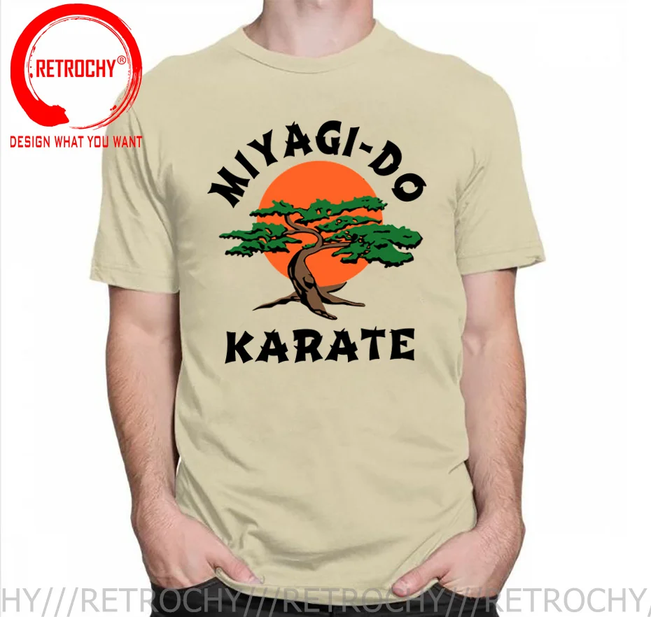 

Unisex 100% Cotton Cobra Kai No Mercy Strike First Strike Hard 80s Karate Kid Movie Men's T-Shirt Gift Women Top Casual Soft Tee
