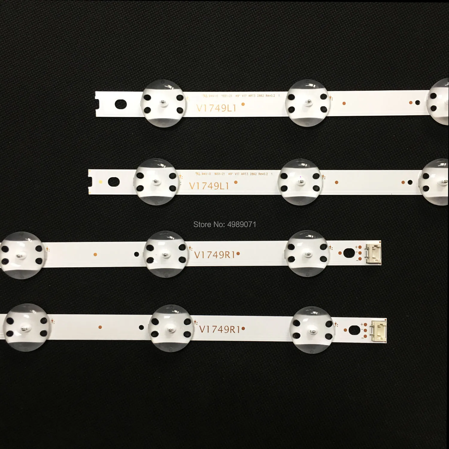 V1749L Подсветка полоски для LG 49UV340C 49UJ6565 49UJ670V 49 &quotV17 R1/L1 ART3 6916L 2862A 2863A JB3B1591A02499