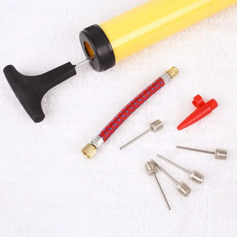 Bike Pump 7Pcs Needle Valve Connector Foot Ball Airbed Bicycle Tyre Adapter Kit | Спорт и развлечения
