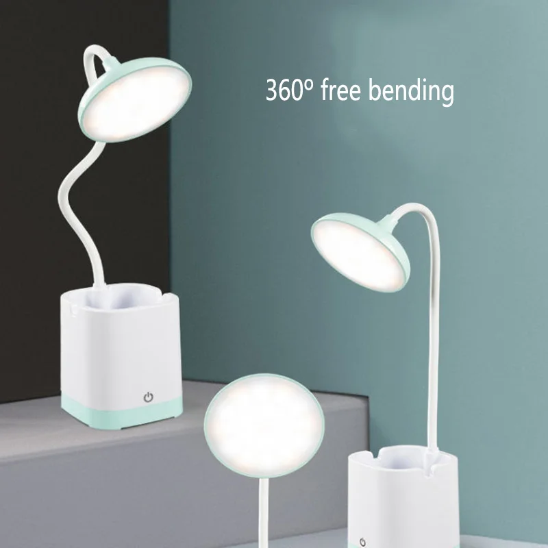 

Светодиодный светильник для спальни яркий сенсорный USB-зарядка ночной Светильник для чтения как внешний аккумулятор Настольный фонарь