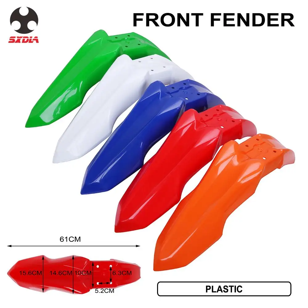 Пластиковый Универсальный мотоциклетный передний грязевой щиток брызговик для
