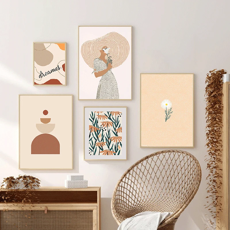 

Painting Wall Decor Morandi Color Decorative Art Poster Hangingplacing Room Ornament For Home Office Quadros Decorativos