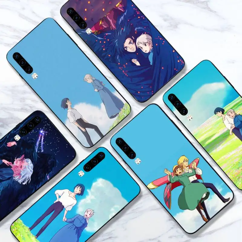

Howl's Howls Moving Castle Phone Case For Huawei honor Mate 10 20 30 40 i 9 8 pro x Lite P smart 2019 nova 5t