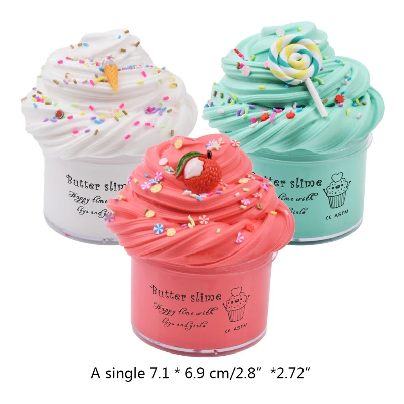 

3 предмета в комплекте вечерние подарки супер мягкий материал хорошо тянется и не липкий DIY масло игрушки для лепки P31B