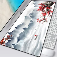 chinese style cute plum mouse pad oversized xxl national tide game desk pad computer pad keyboard pad desk anime mousepad