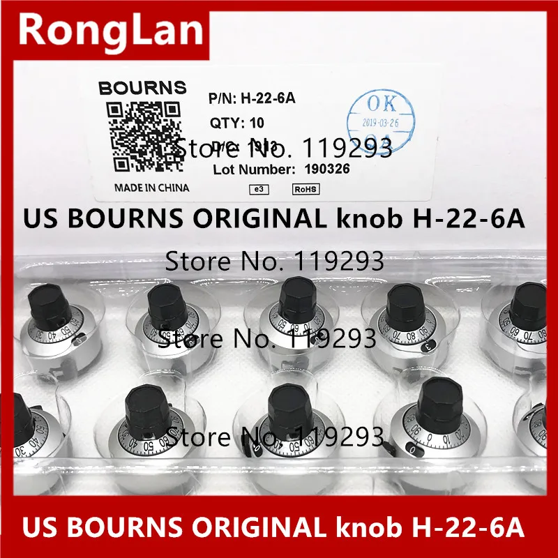 [BELLA] США импорт BOURNS цифровой ручку H-22-6A-потенциометр с такими 3590S 534 и т. д.-10 шт./лот