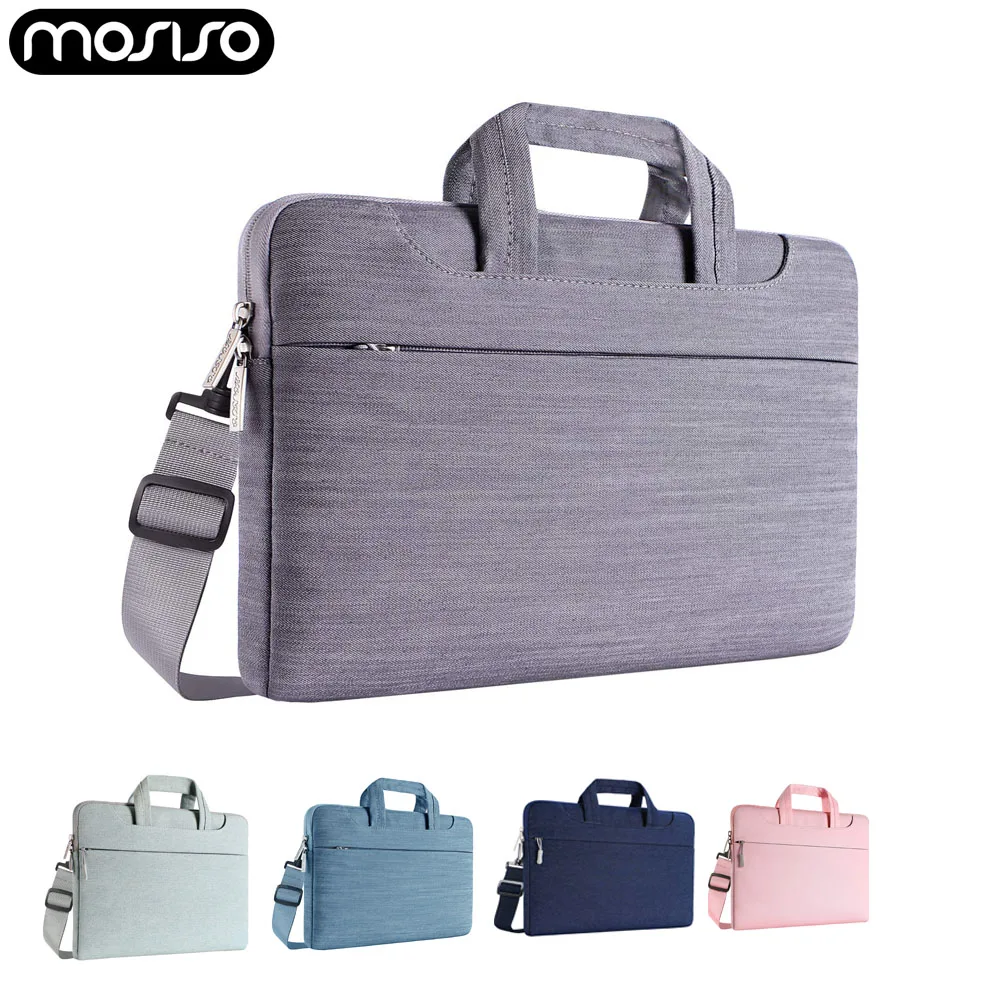 MOSISO джинсовая сумка для ноутбука через плечо Macbook Pro Air 13 15 16 дюймов сенсорная