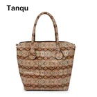 TANQU Водонепроницаемая искусственная змеиная кожа со змеиным узором внутренняя вставка плюс комбинация ручек для классического мини Obag O сумка сумочка