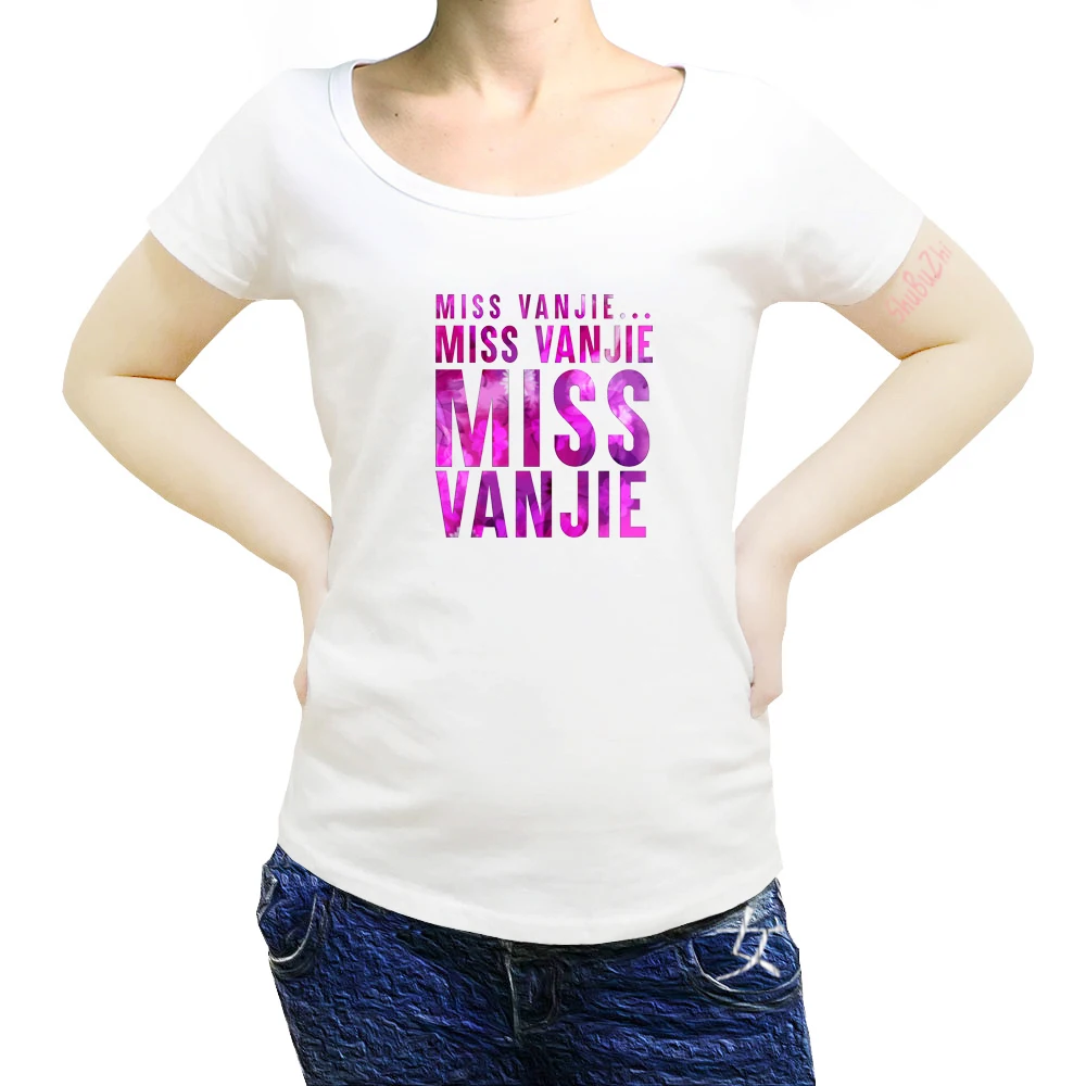 Футболка Rupaul Miss Vanjie футболка оверсайз с коротким рукавом принтом Женская Базовая