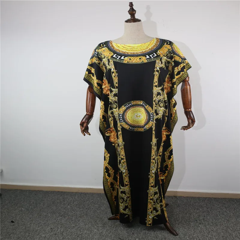 African Women Casual Digital Print Loose Long Dress Dashiki Dresses For Tribal Ethnic Ladies Clothing | Тематическая одежда и