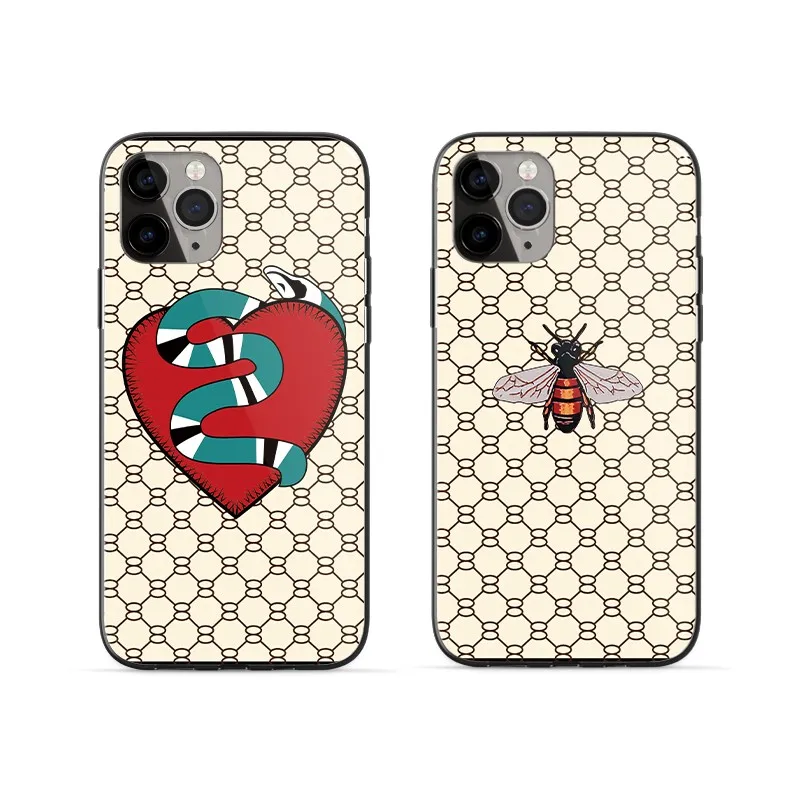 

GG bee snake soft case for samsung Galaxy S20 Ultra S20 S10 s10e s9 s8 plus Note 20 ultra 10 9 8 Matte silicone cover fundas