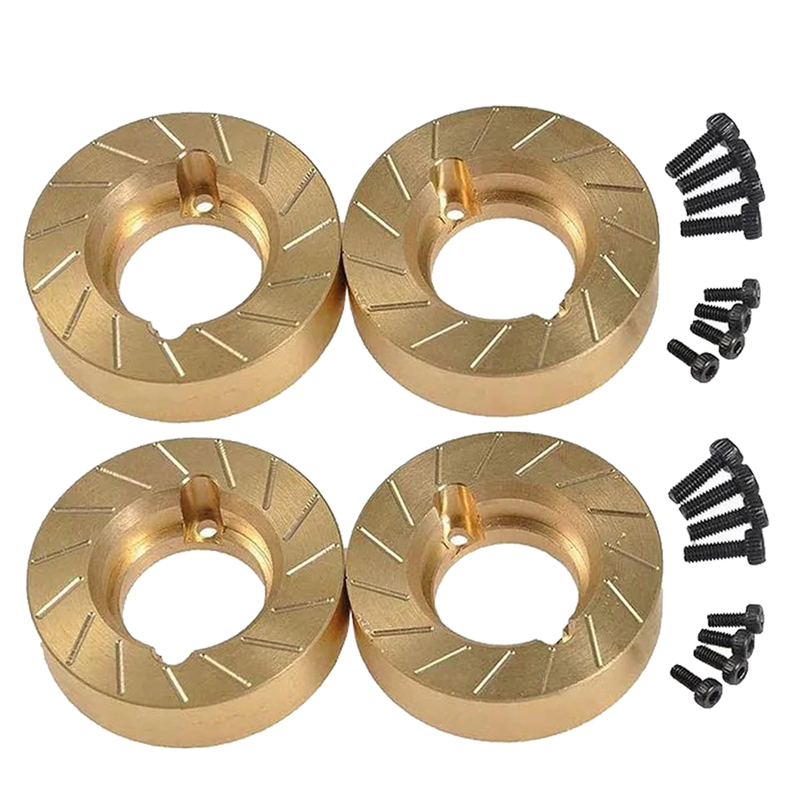 

4x Brass Counterweight Steering for 1/10 RC Car Axial SCX10-II 90046