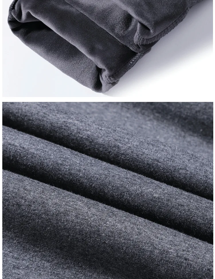 Thick Fleece Jogger Mens Pants Cotton Trousers Male Winter Warm Velvet Sweatpants Tracksuit Joggers Autumn Winter M-4XL