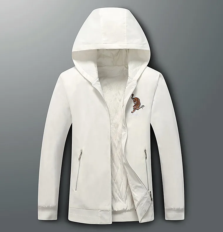 

New Men luxury Rib Sleeve 2021 embroidery Tiger High couple Baseball Coats & Jackets Abstract digital coat Motor #C35