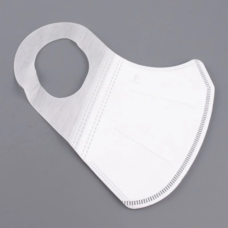 

60pcs 3D Masks with Non-woven Melt Blown Filters Protection Disposable for Adult Dust-proof Widen Ear-loop Bulk Stock Wholesale