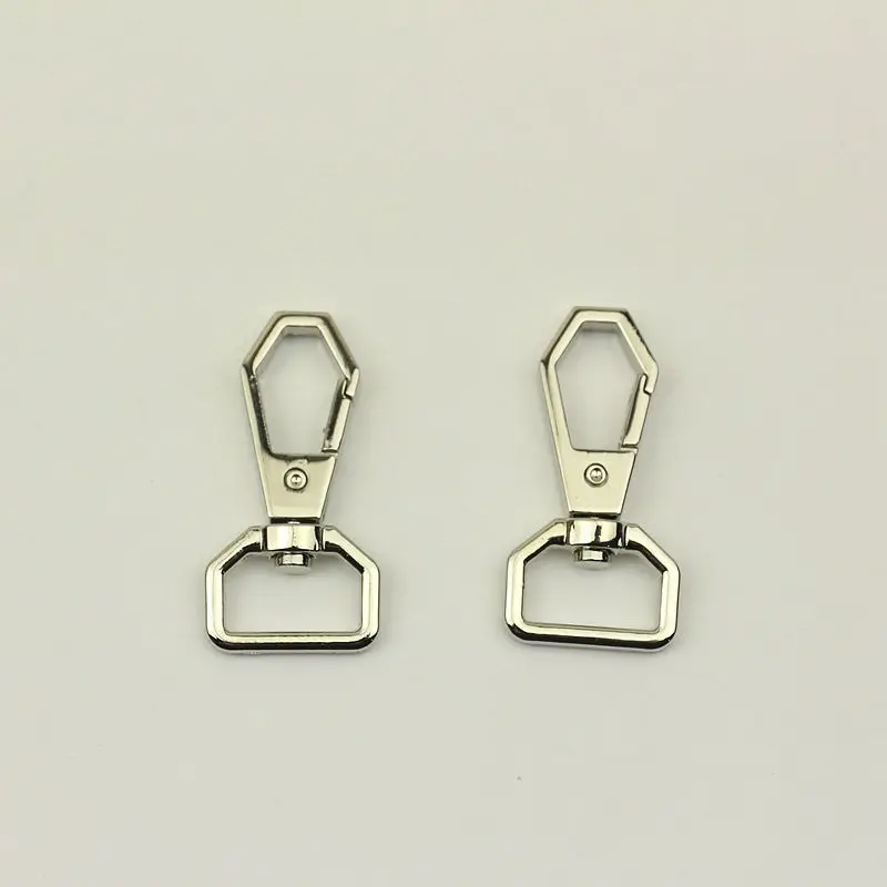 30Pcs 19mm Metal Hanger Buckles Dog Collar Lobster Clasp Handbag Strap Swivel Trigger Clip Snap Hook DIY Craft Accessory