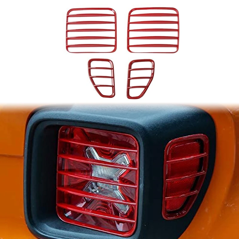 4 шт. декоративные автомобильные наклейки на задние фонари Jeep - Цена: 901.82