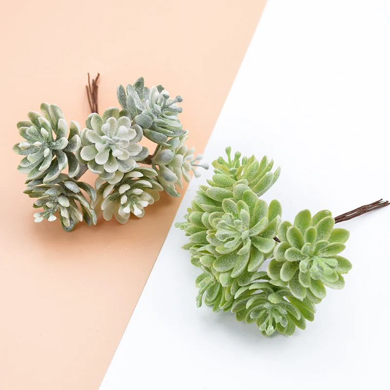 

6PCS silk flowers for scrapbooking artificial plants for home wedding decoration fake plastic flowers decorative flowers wreaths