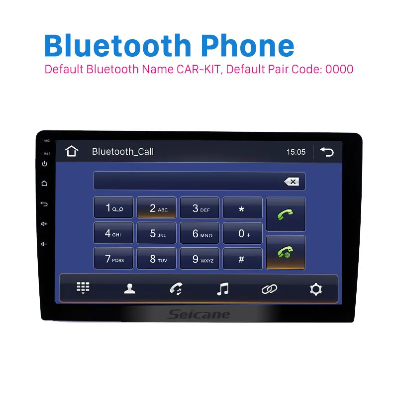 Универсальный автомобильный радиоприемник 7 дюймов/9 дюймов/10 дюймов Android 10 2Din 2 +