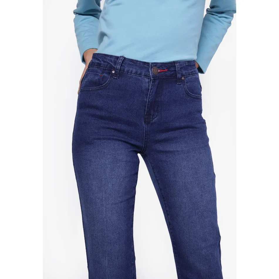 

Женские прямые джинсы с высокой посадкой VJ203690-B011911 Jeans #302