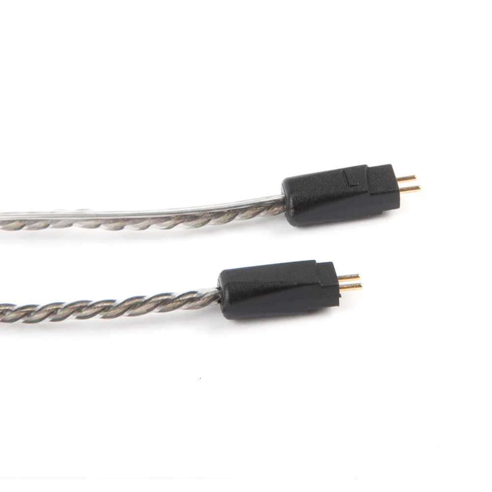 KZ ZS4/ZS5/ZS6/ZS10/AS10/BA10/ZST/ES4 кабель посеребренный высокой чистоты OFC обновление наушников кабель 0,75 мм для наушники KZ