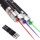 5 мВт Светодиодный лазер для домашних животных, игрушка для кошек, красный точечный прицел, 530 нм, 405 нм, 650 нм, Интерактивная ручка-указатель