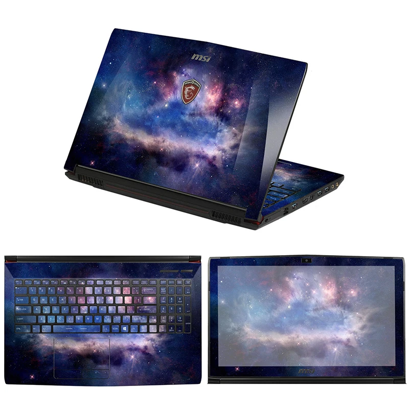 Наклейки для ноутбука MSI GE72/GE73/GE75 17 3 дюйма Виниловая наклейка сделай сам защитный