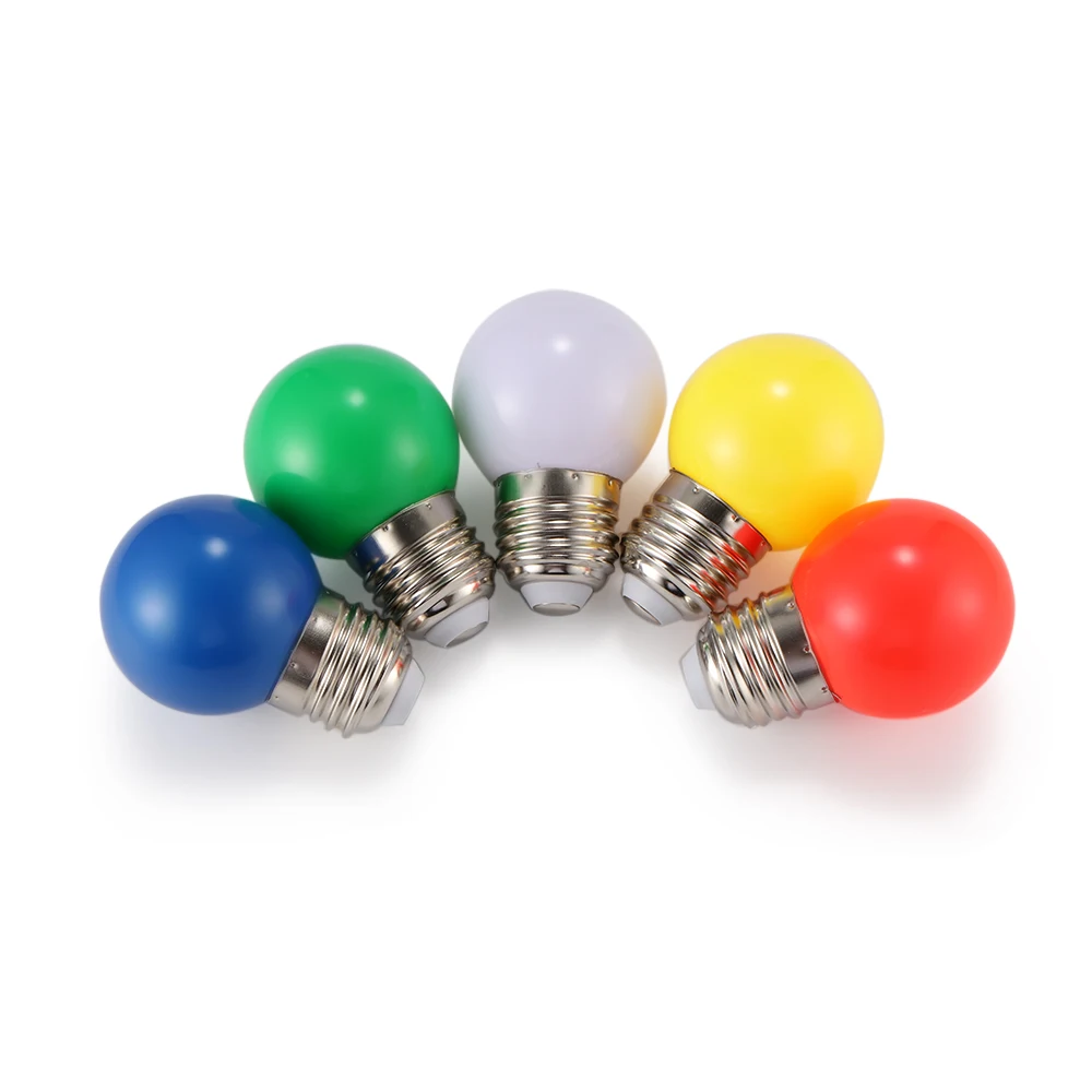 Светодиодная лампа bollillas E27 цветная светодиодная SMD 2835 фонарик 220 В круглые