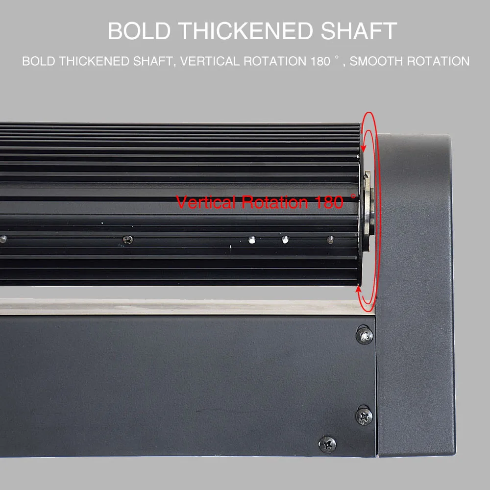 Профессиональный светодиодный светильник с движущейся головкой 8x12 Вт RGBW