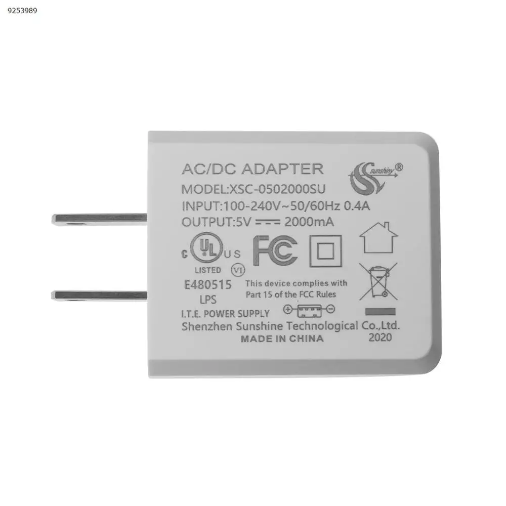 5В 2А адаптер штепсельной вилки США USB зарядное устройство Быстрая Зарядка