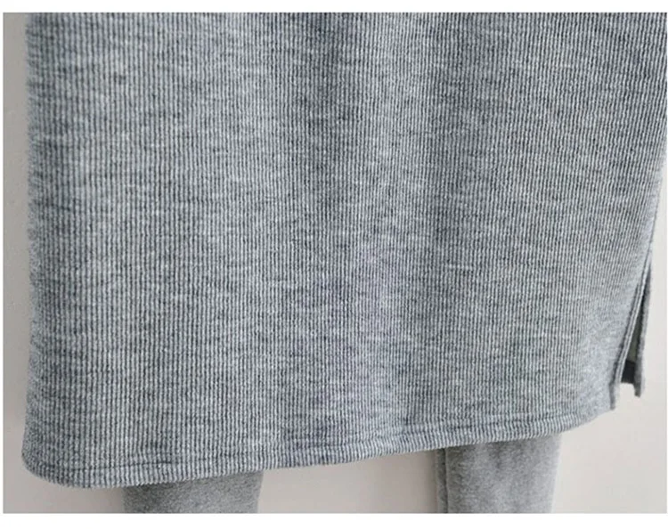 

S-6XL Cashmere Keep Warm Leggings Women Russia Winter Thick Pants with Fleece Velvet Vintage Fake Two Pieces Leggins Skirt Pants