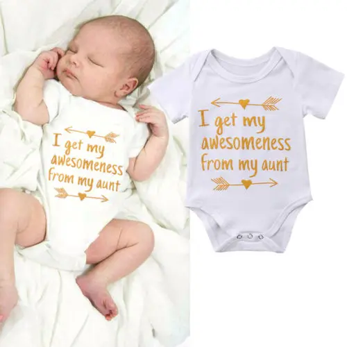 Летнее белое боди без рукавов с буквенным принтом для маленьких мальчиков и