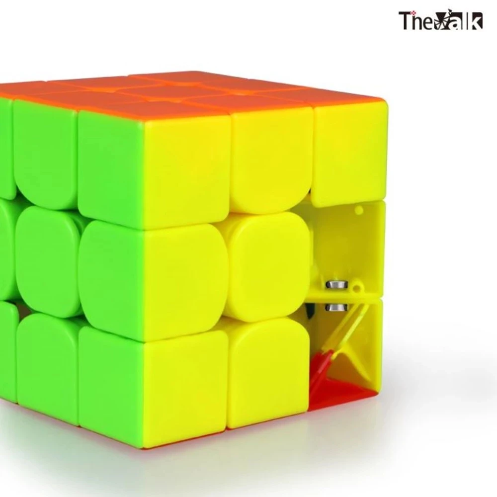 QYTOYS The Valk3 M 3x3x3 Magnetic Magic Speed Cube Stickerless Magnets Puzzle Cubes Valk 3M Educational Toys For Children - "QYTOYS Вальк3 М 3х3х3 магнитный куб скорости с магнитами без наклеек головоломка кубы Вальк 3М образовательные игрушки для де