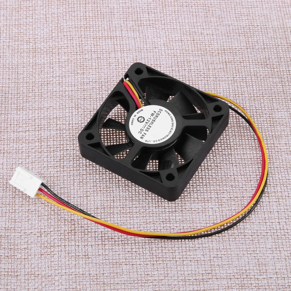 1/2/5 шт 3Pin Процессор охлаждающий вентилятор Cooler радиаторы радиатор работающего на