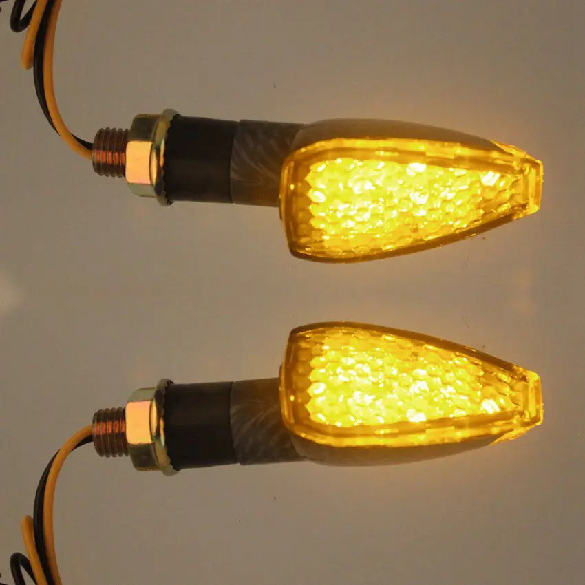 

For Suzuki GSXR600/750/1000 Hayabusa GSX1300R Universal 12V LED Turn Signal Light Indicators Blinker