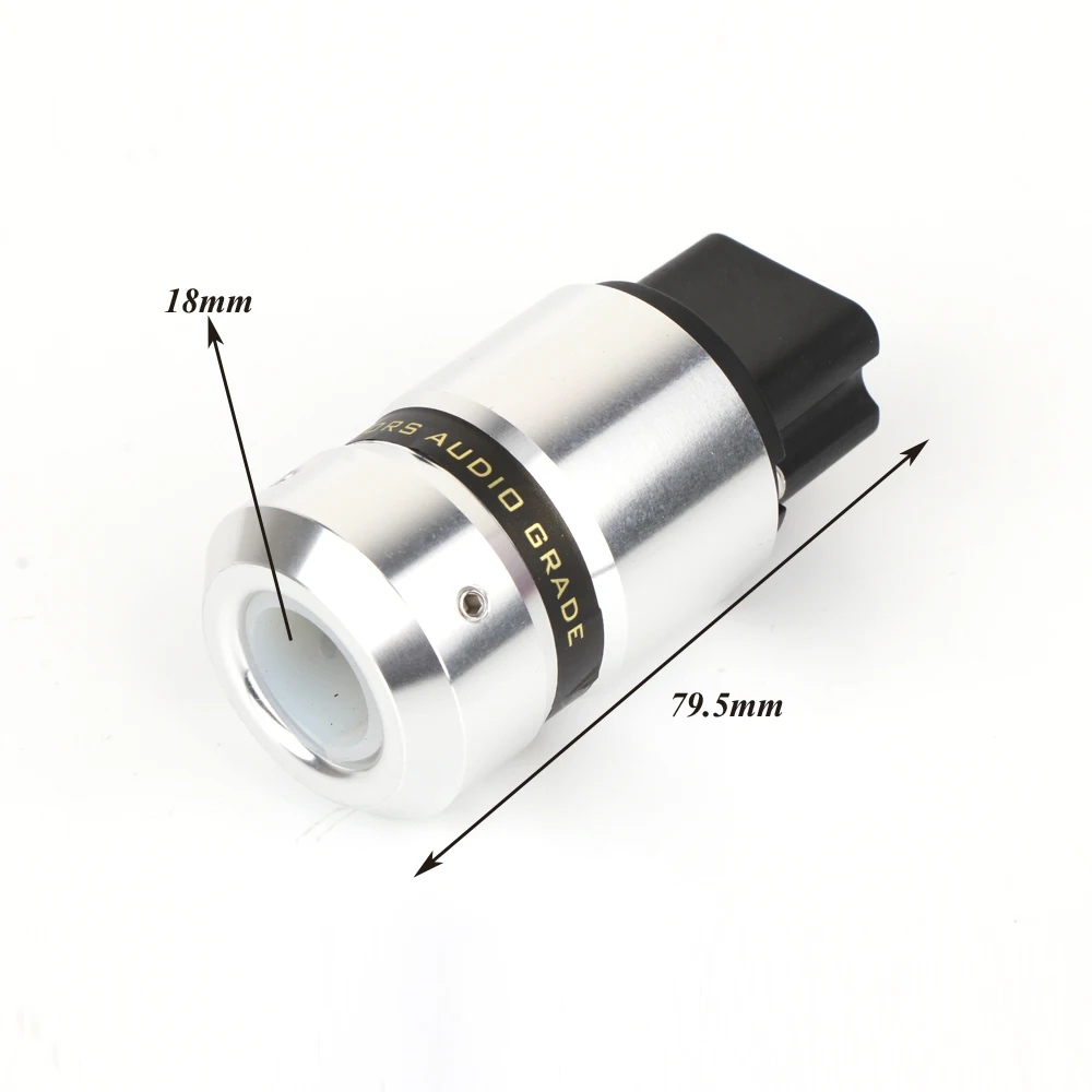 Высококлассный медный цветной родиевый силовой стандарт F090 20 А разъемы