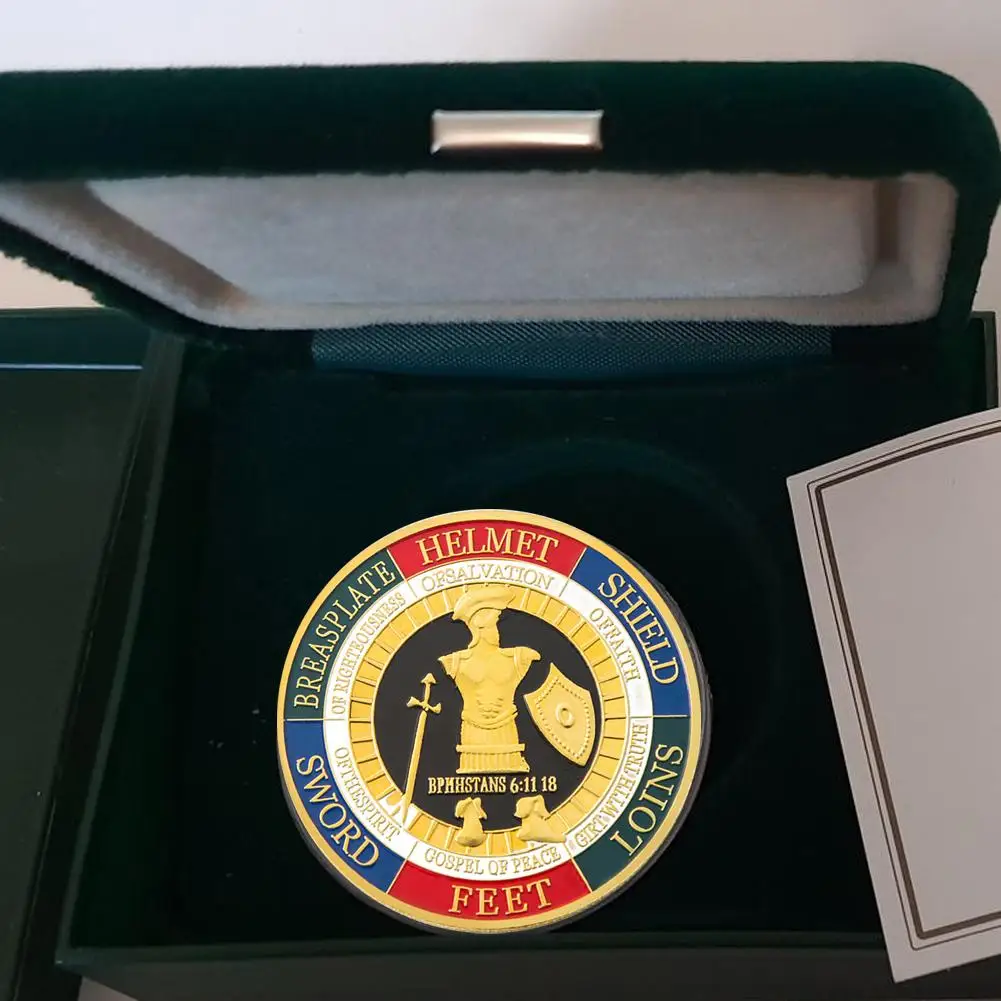 

19/5000 God's Guard Soldier No. 1 Commemorative Coin God Armor Collection Of Commemorative Gifts Coin