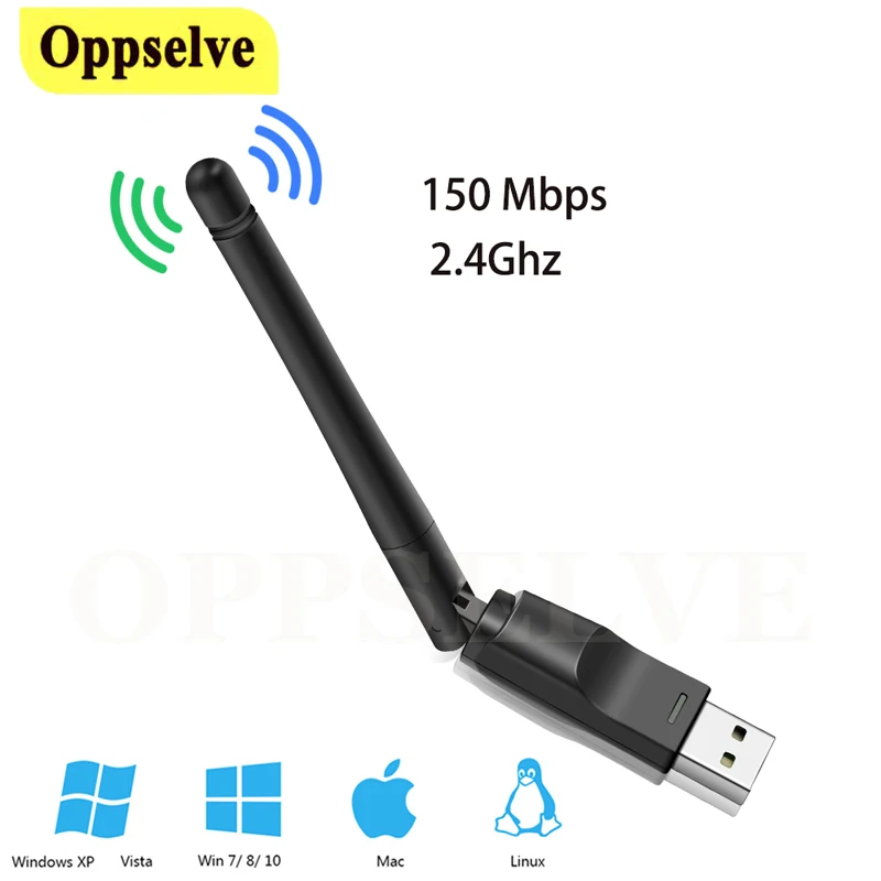 Wi Fi USB адаптер MT7601 150 Мбит/с 2 4 ГГц|Сетевые карты| |