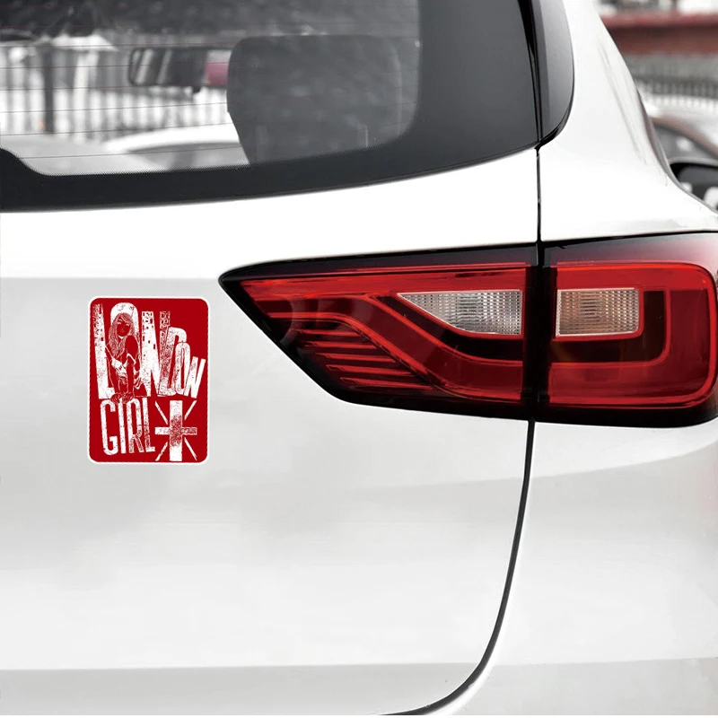 Творческие наклейки для девушек 13 см х 9 2 индивидуальное украшение бампера