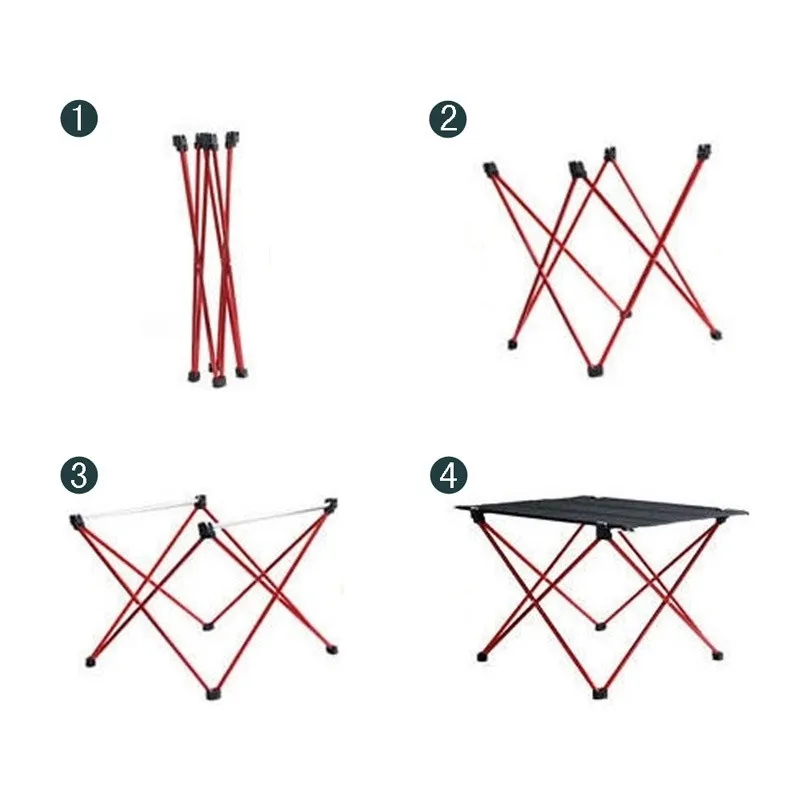 

Outdoor Portable Folding Table Ultra-light Aluminum Alloy Structure Garden Beach Picnic Table Picnic Foldable Furniture Table