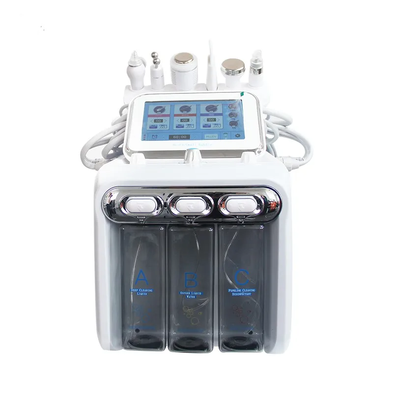 

2021 !!hydrogen inhalation machine oxygen H2O2 skin care 6 in 1 beauty