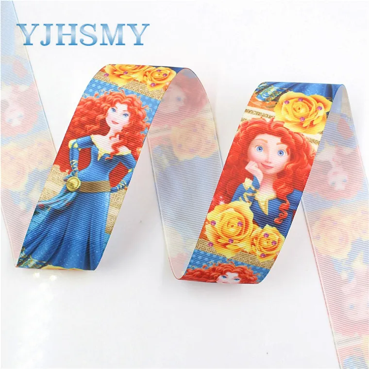 YJHSMY I-19518-1274, 38 мм 10 ярдов мультфильм термотрансферные печатные корсажные ленты, подарочные упаковочные материалы для ручных поделок - Цвет: I-19518-1283