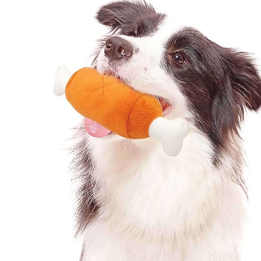 Игрушки HILIFE для собак куриные ножки плюшевая пищалка игрушка щенков домашних