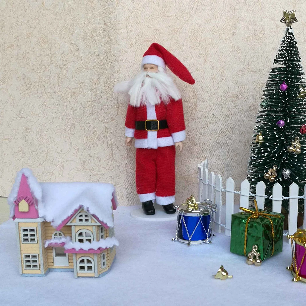 1:12 Кукольный домик Миниатюрные DIY дом наборы двойной чердак сборка розовая